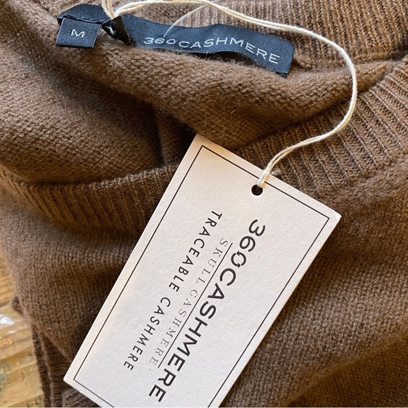 360 Cashmere brown sweater - Picture 5 of 6